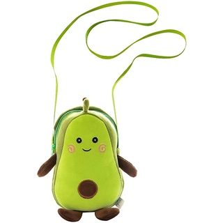 Bolsa Peluche Aguacate, suave juguete creativo nuevo bolso de hombro, para niños (2)