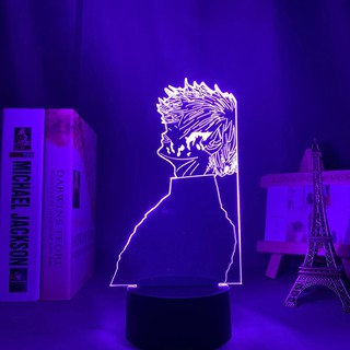 Tokyo Ghoul Ken Kaneki lámpara 3d para dormitorio decoración luz de noche fresco regalo de cumpleaños acrílico Led luz de noche Anime Tokyo Ghoul