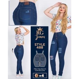 Jeans corte colombiano talla 17