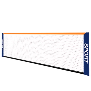 Portable Badminton Net Sports Replacement Training Net Easy Setup Volleyball Net for Tennis Pickleball Training Indoor
