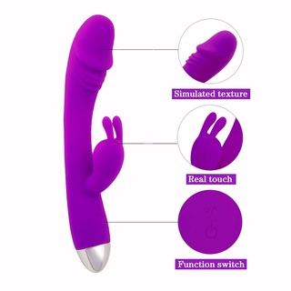 Rechargeable Waterproof Silicone Vibrator Sex Toys Sex Vibration Product GSpot