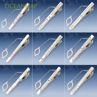 Oceanmap moda Clip práctico cierre corbata Pin tono decoración clásica Metal Simple barra/Multicolor