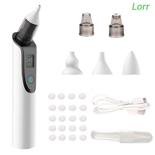Aspirador Nasal para bebés/limpiador De succión/limpiador eléctrico para adultos/Removedor De puntos negros con pantalla Lcd/puntas reutilizables