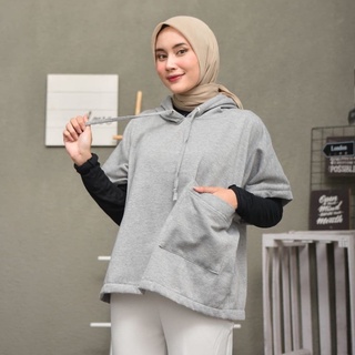 Hit SPORT Swaeter manga corta forro polar gruesa ropa de abrigo deportes Casual musulmana mujeres adolescentes (1)