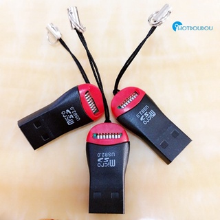 hotdoudou adaptadores de lector de tarjetas de memoria a adaptador USB 2.0 para Micro SD SDHC SDXC TF (5)