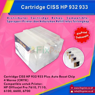Ciss HP930/HP931/HP932/HP933- impresora HP Officejet 711 Fpjne3290 (1)