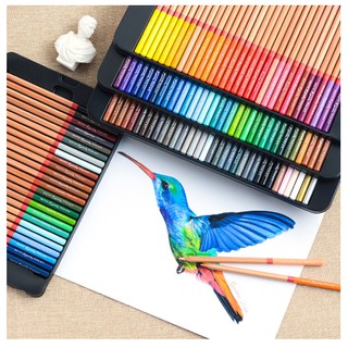 Marco 48/72/100/120 lápices profesionales de Color aceitoso lapices de colores para lápices de dibujo de colores/juego de lápices de arte