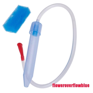 Floweroverflowblue Newborn Baby Soft Tip Nose Nasal Aspirator Cleaner Absorption Vacuum Sucti Glory (1)