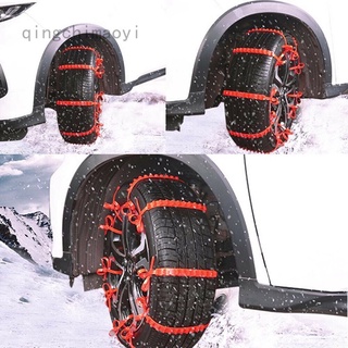 Qingchimaoyi cadenas antideslizantes para nieve barro coche camión rueda neumático Cable lazos de Nylon