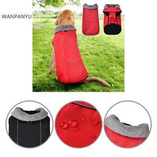 Wanpanyu - ropa suave para mascotas, sin mangas, sin mangas, ropa, mantener calor para exteriores