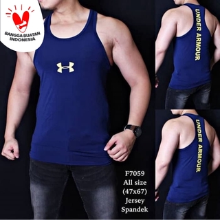 Camiseta de los hombres de los deportes Singlet UAA armada de los hombres tanktop camisas running Fitness gimnasio entrenamiento camisas