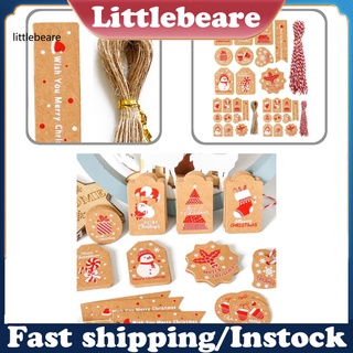 Etiquetas Decorativas Para colgar regalos De navidad ❤ littlebear ❤