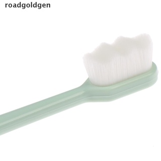 rgmx nano cepillo de dientes de onda ultrafina cepillo de limpieza de cerdas suaves cuidado oral con tubo de gloria
