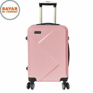 2/8/X👻¡Envío gratis! Polo MILANO TC05 fibra maleta de cabina maleta de 20 pulgadas maleta de viaje - oro rosa