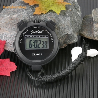 Domybestshop reloj de Stop con cronómetro deportivo LCD de mano maravilloso deportivo multifunción