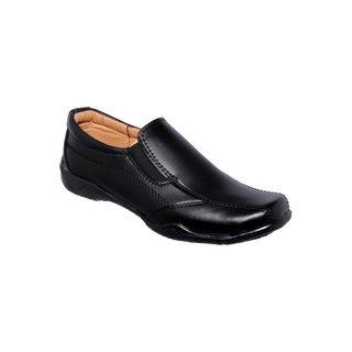 Zapatos Casuales De Niño Estilo N100uz5 Piel Color Negro (1)