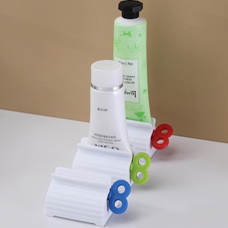 Exprimidor automático de pasta de dientes perezoso limpiador Facial prensa Manual de pasta de dientes Clip exprimidor de pasta de dientes HappyFish (5)