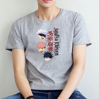 * * Anime Jujutsu Kaisen camisa de dibujos animados camisetas de manga corta T-Shirt moda/Oversize/pareja/más tamaño/camiseta Unisex (8)