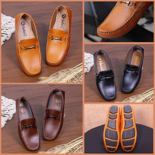 Elegante cuero de los hombres zapatos modelo Original de cuero de vaca Material -FR03