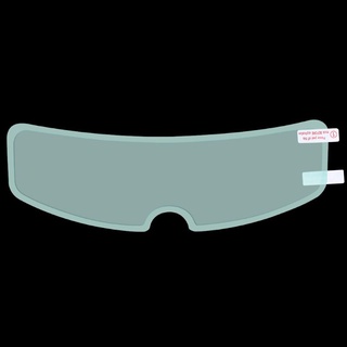 m* transparente antiniebla parche película universal casco de motocicleta resistente a la niebla lente de pantalla (6)