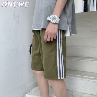 【ONE-WE】Shorts Men's Loose Cropped Pants Hip Hop Sports Running Sports Beach Pants Basketball Pantsbf-Style