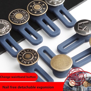 Botones de jeans ajustables y desmontables Botón de ocultos metálicas Botones extensión de I2X9