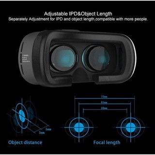 Havi 3D gafas de realidad Virtual VR gafas caja para teléfono móvil (3)