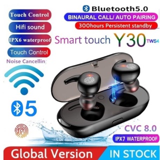 Mini audífonos TWS Y30 in-ear Bluetooth 5.0 autoadhesivo M165