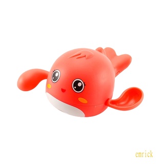 ❥A-❥-Baby Pool Toys, Cute Swimming Dolphin Wind Up Bathtub Floating Toys for