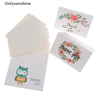 <Onlysunshine> Tarjetas de agradecimiento o tarjetas de animales con sobres invitaciones personalizadas notas