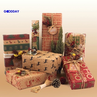 papel de regalo de goodday llamativo papel de textura delicada regalos de temporada papel de embalaje para fiesta
