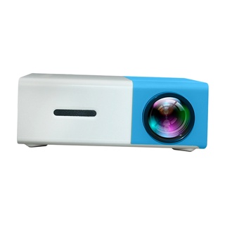 [shiwaki1] mini proyector portátil led película proyector con mando a distancia, enchufe de ee.uu.