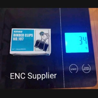 Enc - utilice BUBLEWARP clips de carpeta no. 107 clips de papel kenko no.107 por paquete