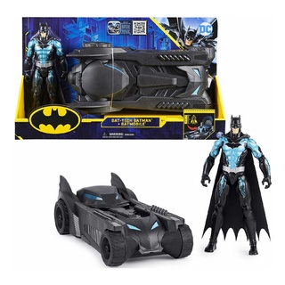 Batman Y Batimovil Figura De 30 Cm