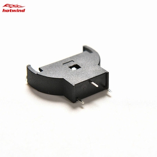 【HW】CR2032 Half-Round Lithium Button Cell Box Coin Battery Holder Case CR2032 Batteries Holder Socket 3 PIN