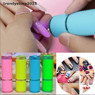 trendystore2018 mini led secador de uñas lámpara de curado linterna para esmalte de uñas de gel uv nuevo mx