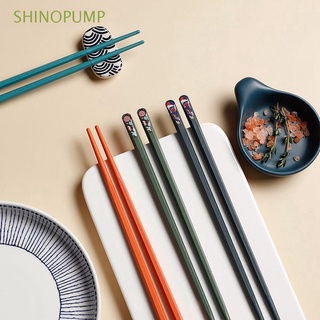 SHINOPUMP Sushi Palillos coreano Utensilios de cocina Vajilla Fideos Patrón único Fibra de vidrio Antideslizante Vistoso Estilo japones Mostrada
