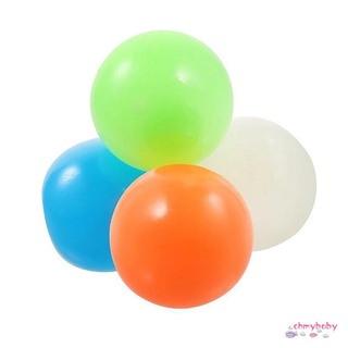 [omb] Bolas de tiro luminosas pegajosas en el techo bola de pared pegajosa bola de Squash