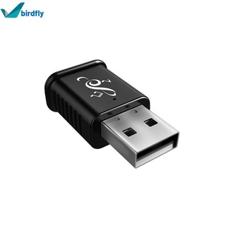 birdfly Bluetooth 5.0 Receptor De Audio De Doble Salida AUX USB Estéreo Coche Manos Libres Llamada
