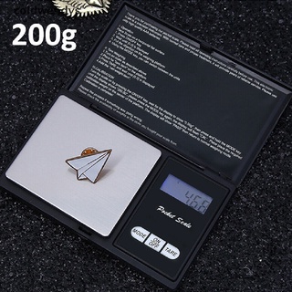 [frío] 200g mini escala digital 0.01g escala fina de bolsillo escala de oro escala de joyería