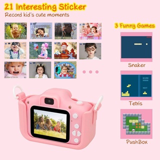 Promotion Cámara X5S para niños, pantalla de 2,0 pulgadas, Mini cámara fotográfica Digital de 12MP para niños (1)