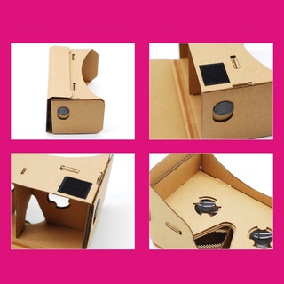 3D para Google Cardboard Glasses VR realidad Virtual para iPhone teléfono móvil alta configuración nuevo tipo