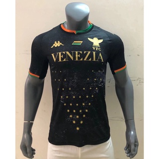21/22 venezia casa cancha camisetas de fútbol fans versión hombre deportes jersey de manga corta sudadera s-2xl (1)