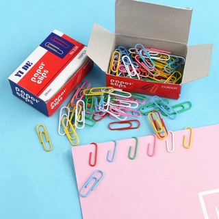 nimon 10box/set mini metal color caramelo clips de papel marcapáginas foto carta carpeta clip (9)