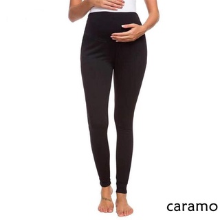 ✫Dz✿Leggings de maternidad de Color sólido, pantalones casuales elásticos para salón (negro, gris claro, gris oscuro)
