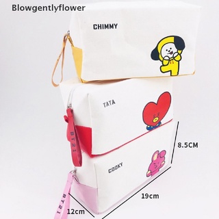 blowgentlyflower - estuche para lápices (a prueba de balas, grupo juvenil, bolsa de almacenamiento, bolso de cosméticos, mismo estilo, bgf)