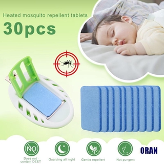 (ORAN) 30 tabletas repelentes de mosquitos Anti mosquitos repelentes de plagas No tóxicos