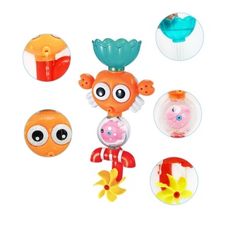 [Dynwave1] Multicolored Baby Bath Toy Preschool Bathroom Water Toys Toddlers Infant Toy (2)