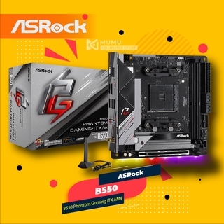 Asrock B550 Phantom Gaming ITX/ax (AMD AM4, B550, DDR4) - placa base