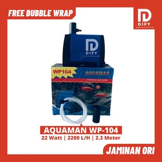 Aquaman WP104 bomba de agua acuario piscina hidropónica jardín sumergible bomba de agua (100% ORI)
